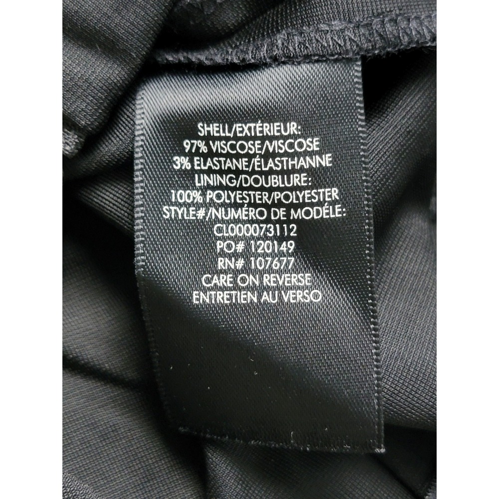 Alice + Olivia Women's Flare Dress Pants Size 4 Black NWT Stretch - Picture 5 of 13
